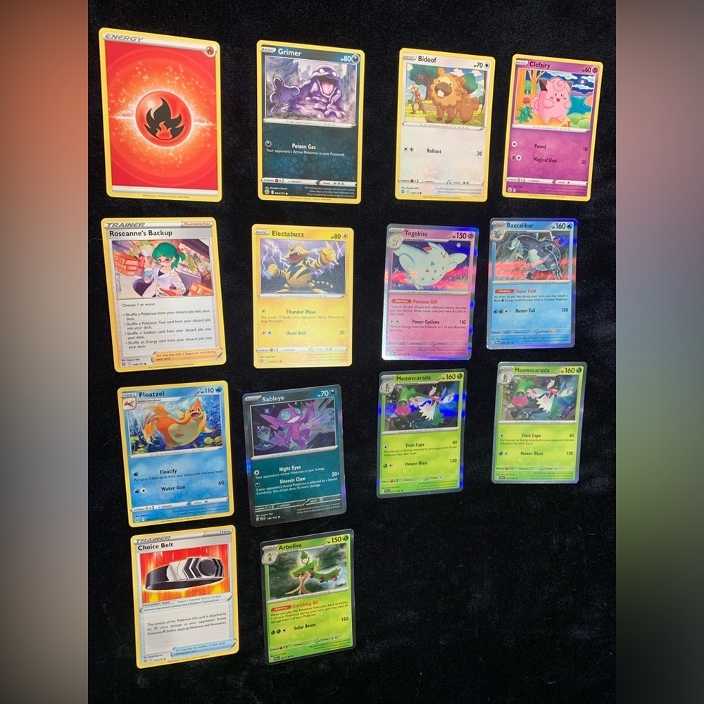 Pokemon Card Lot Of 14